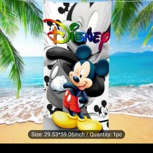 Mickey beach towel